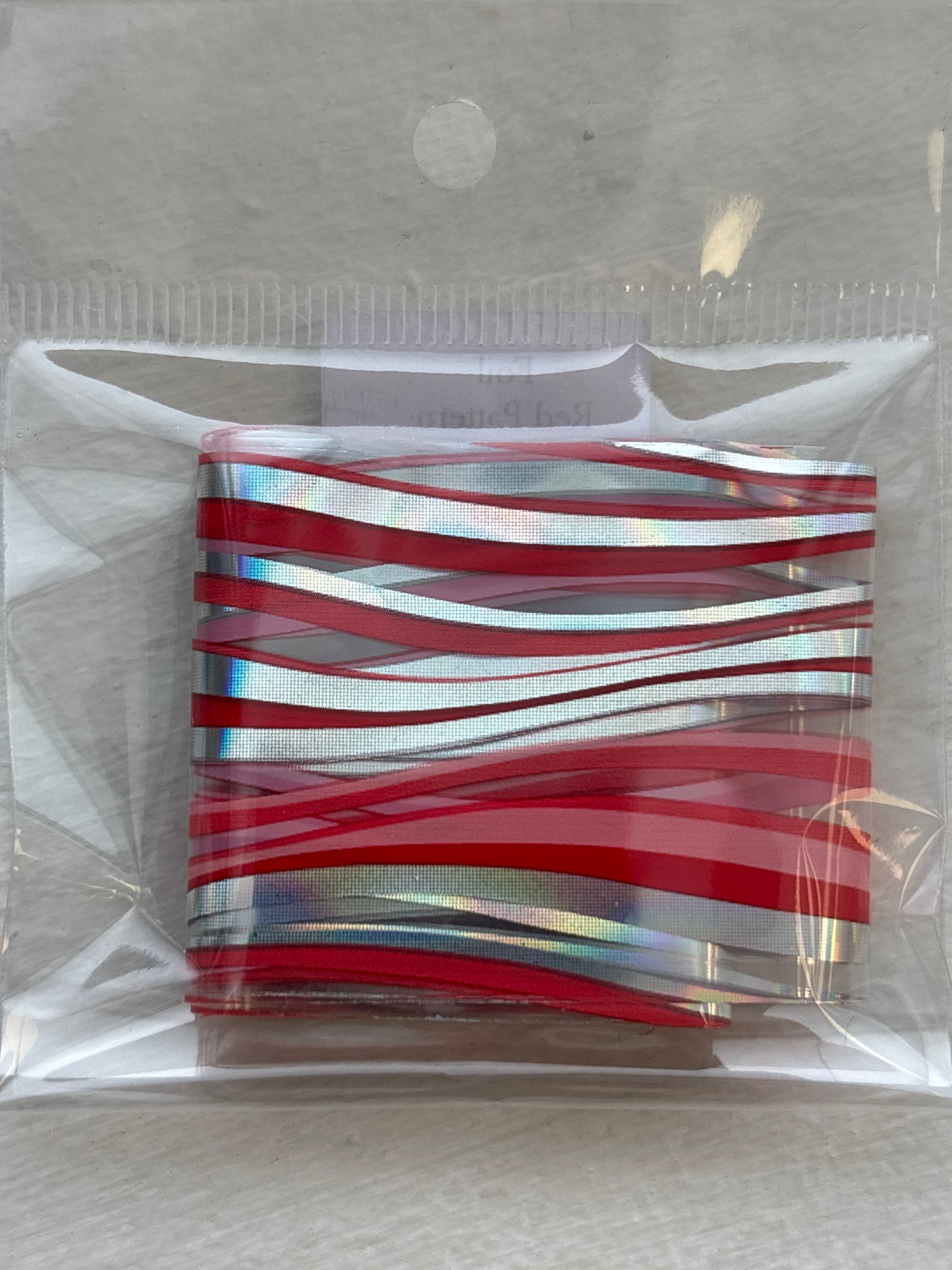 Foil Red Pattern