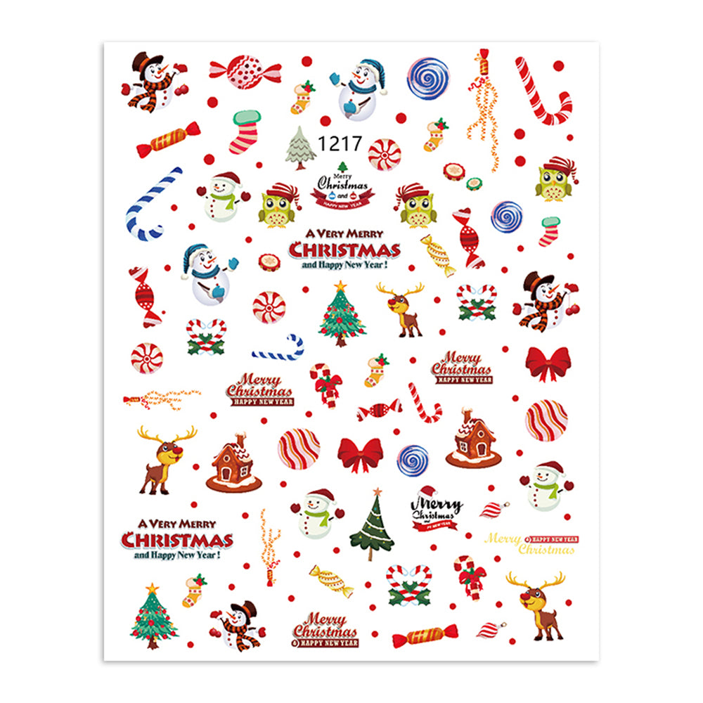 Christmas Stickers Candy JO1217