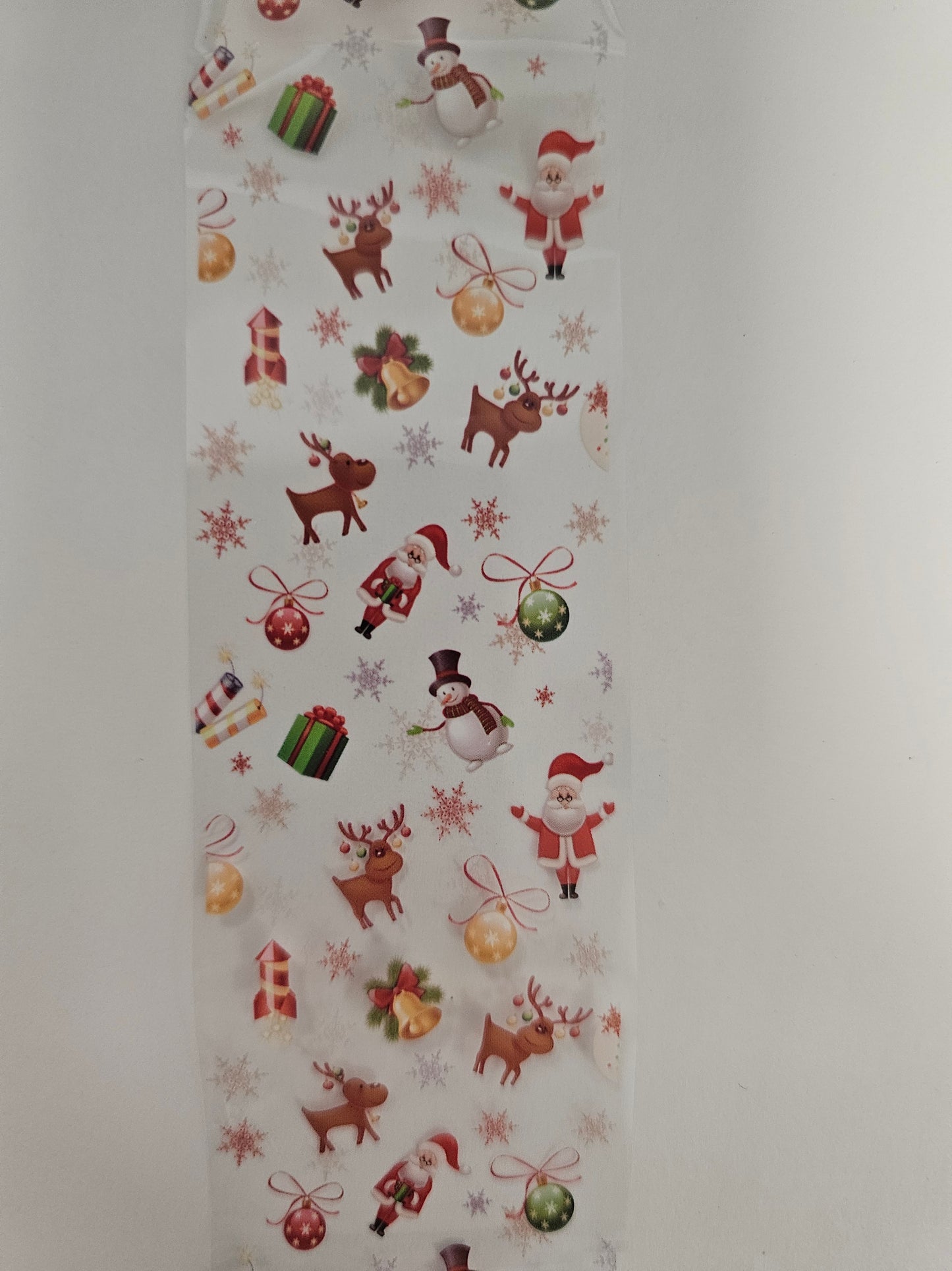 Feuille de Noël holographique 5