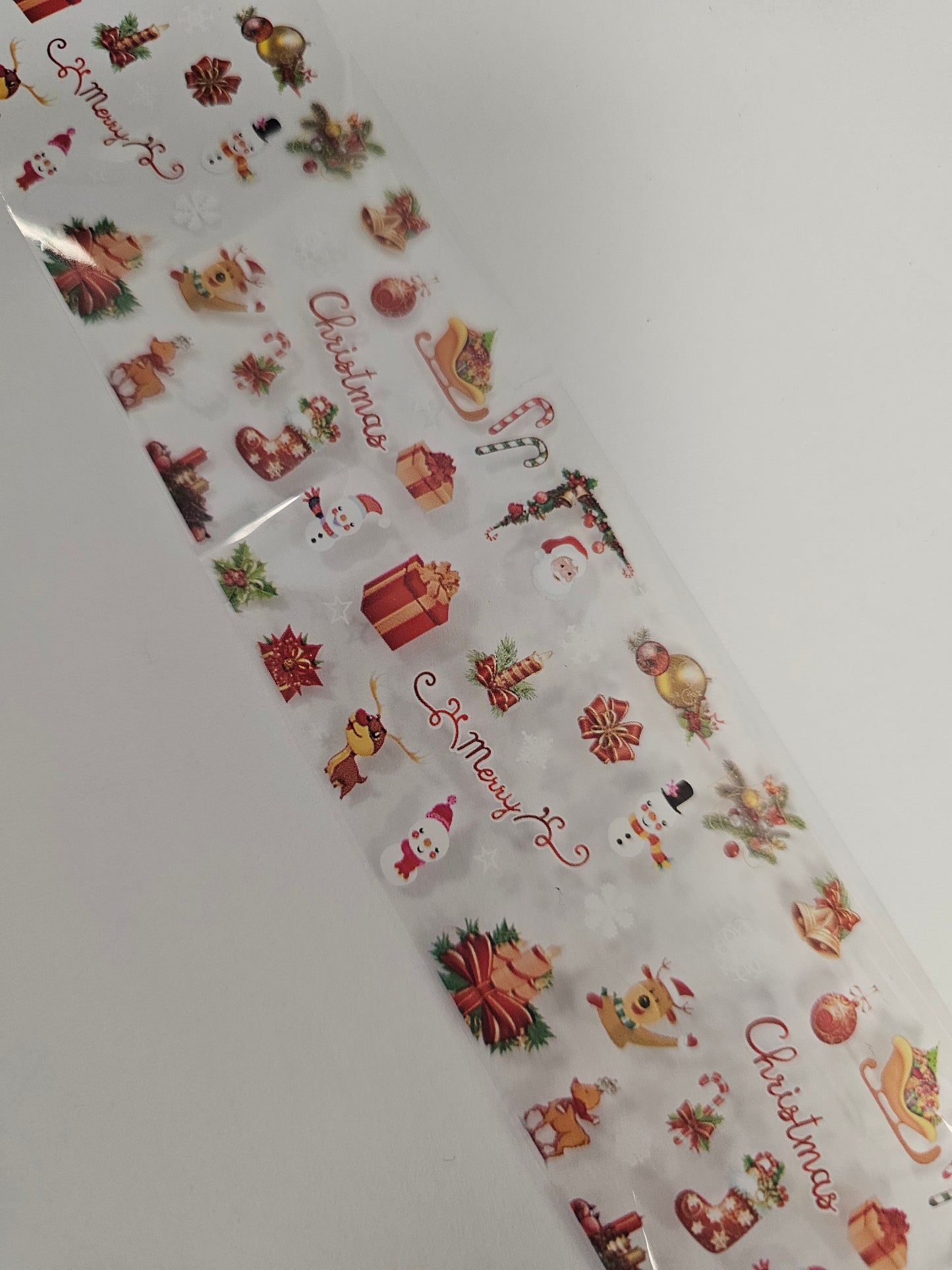 Feuille de Noël holographique 5