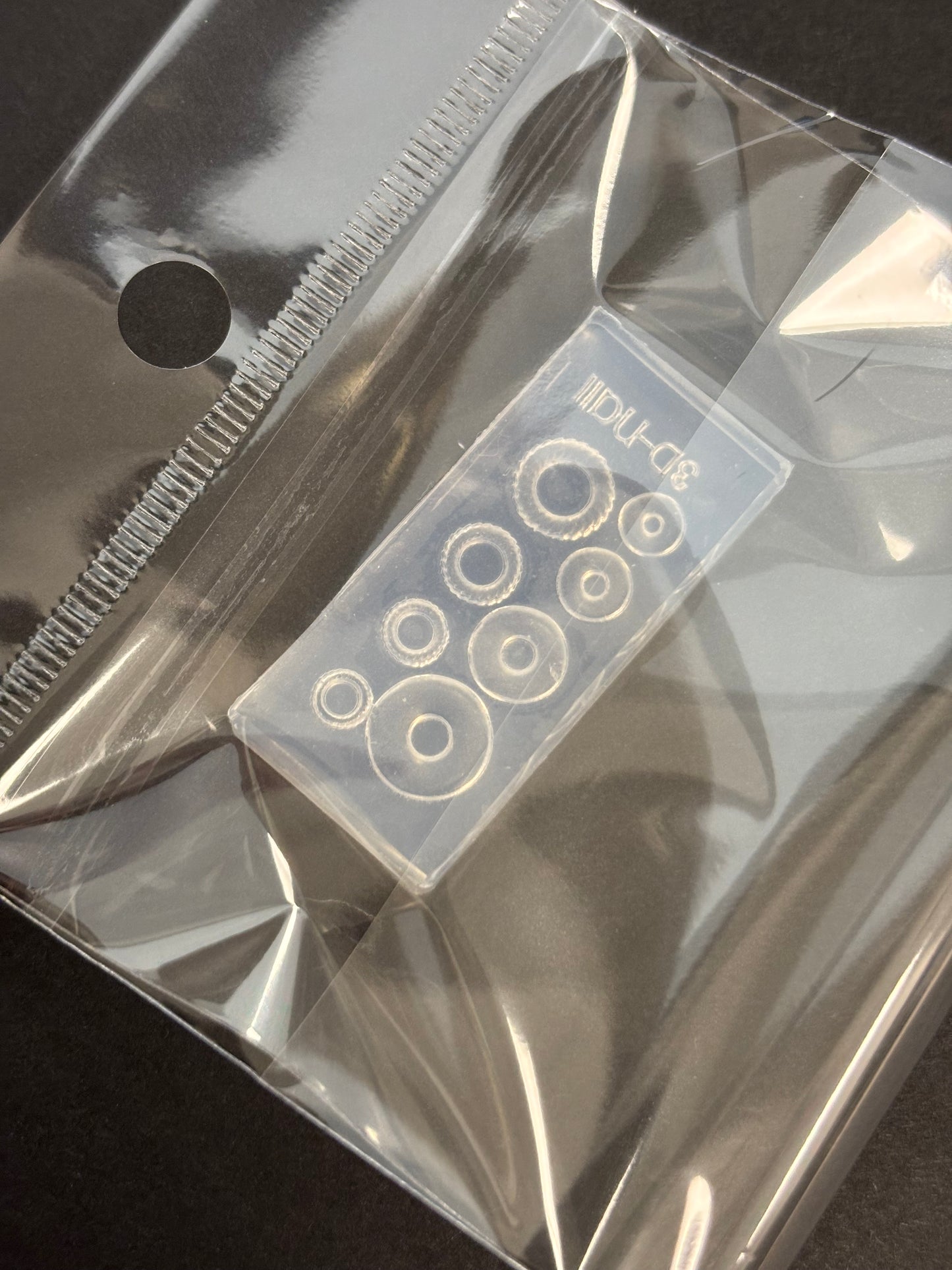 3D Silicone Sticker Mold (Doughnut)