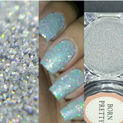 Born Pretty Holo Silver Nail Sugar