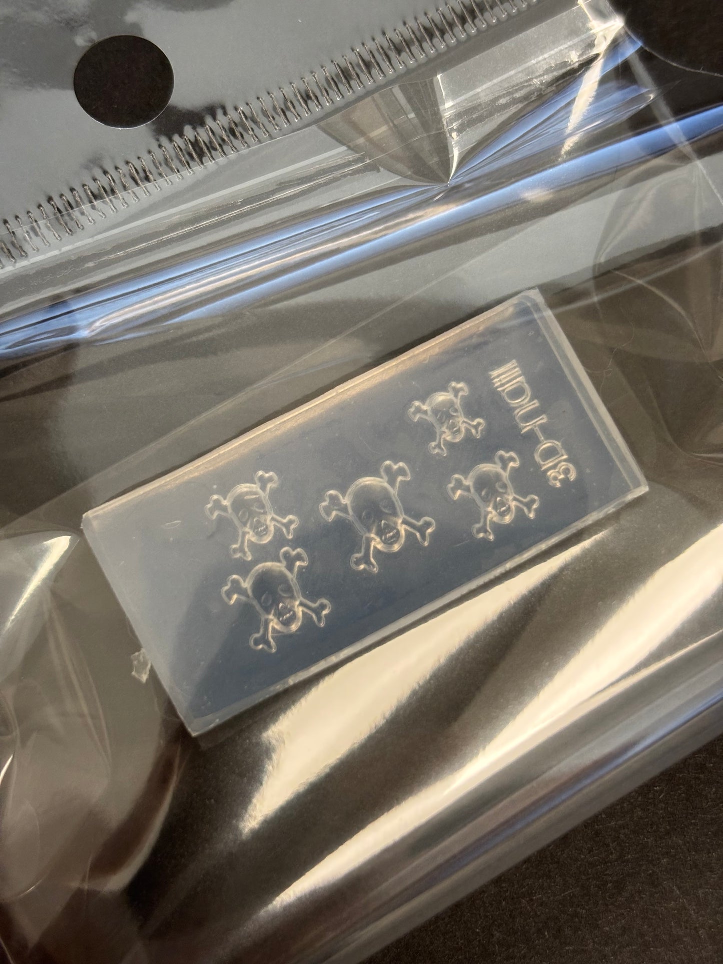 3D Silicone Sticker Mold (Skulls)