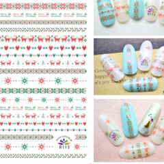 Christmas Stickers Ugly Sweater R113