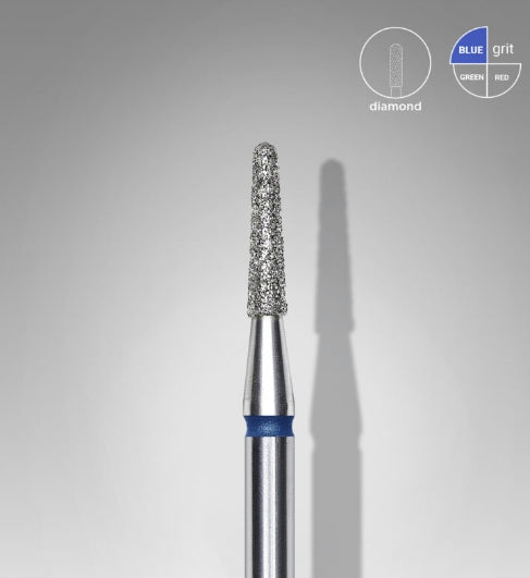 Staleks Diamond Frustum Bit Bleu Tête 1,8 mm/Pièce de travail 8 mm FA70B018/8