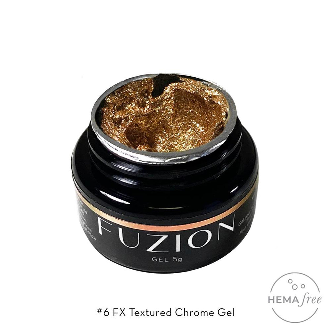 Fuzion FX- Textured Chrome Gel #6