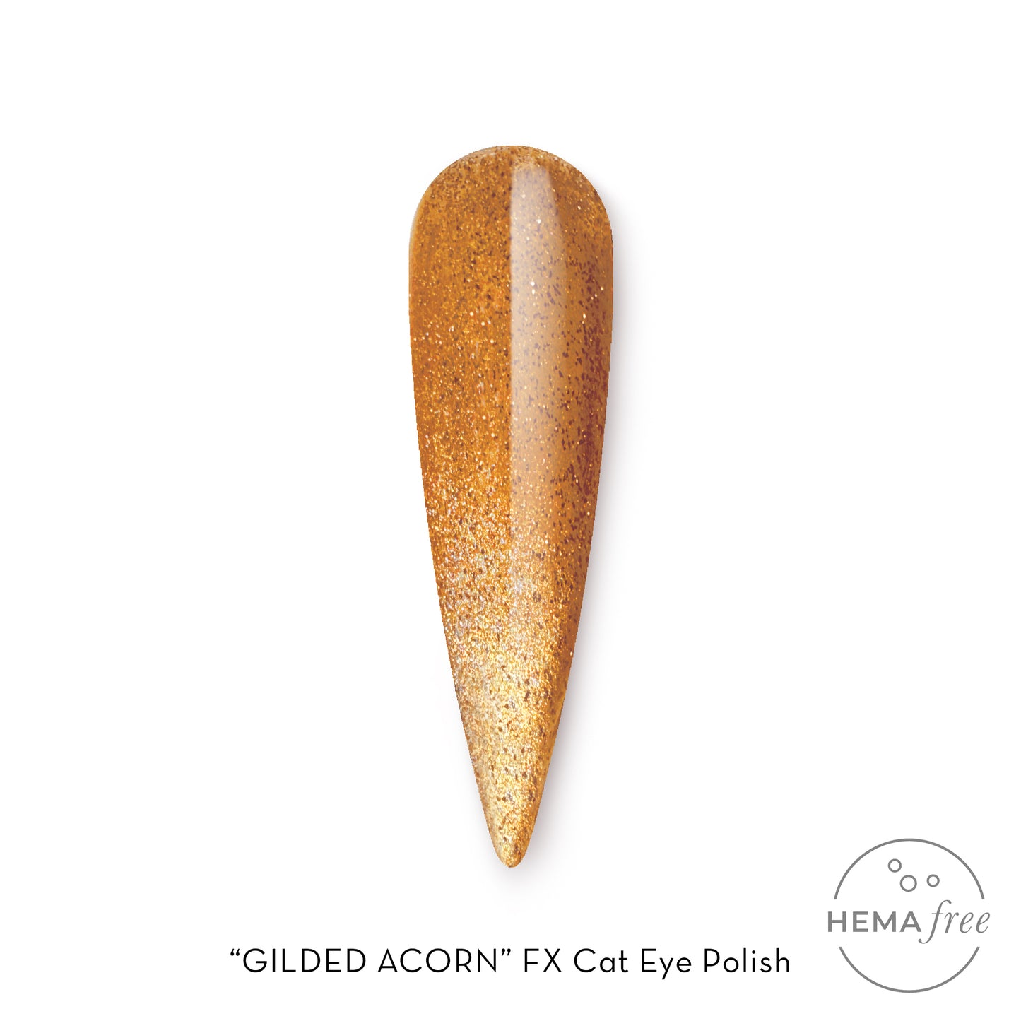 FX Gel Polish Cat Eye Gilded Acorn 15ml