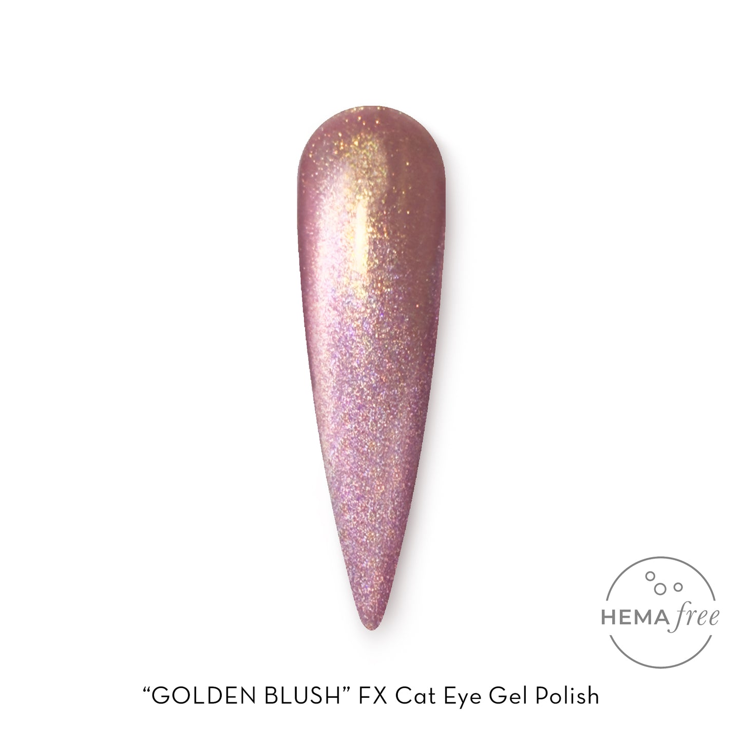 FX Gel Polish Cat Eye Golden Blush 15ml