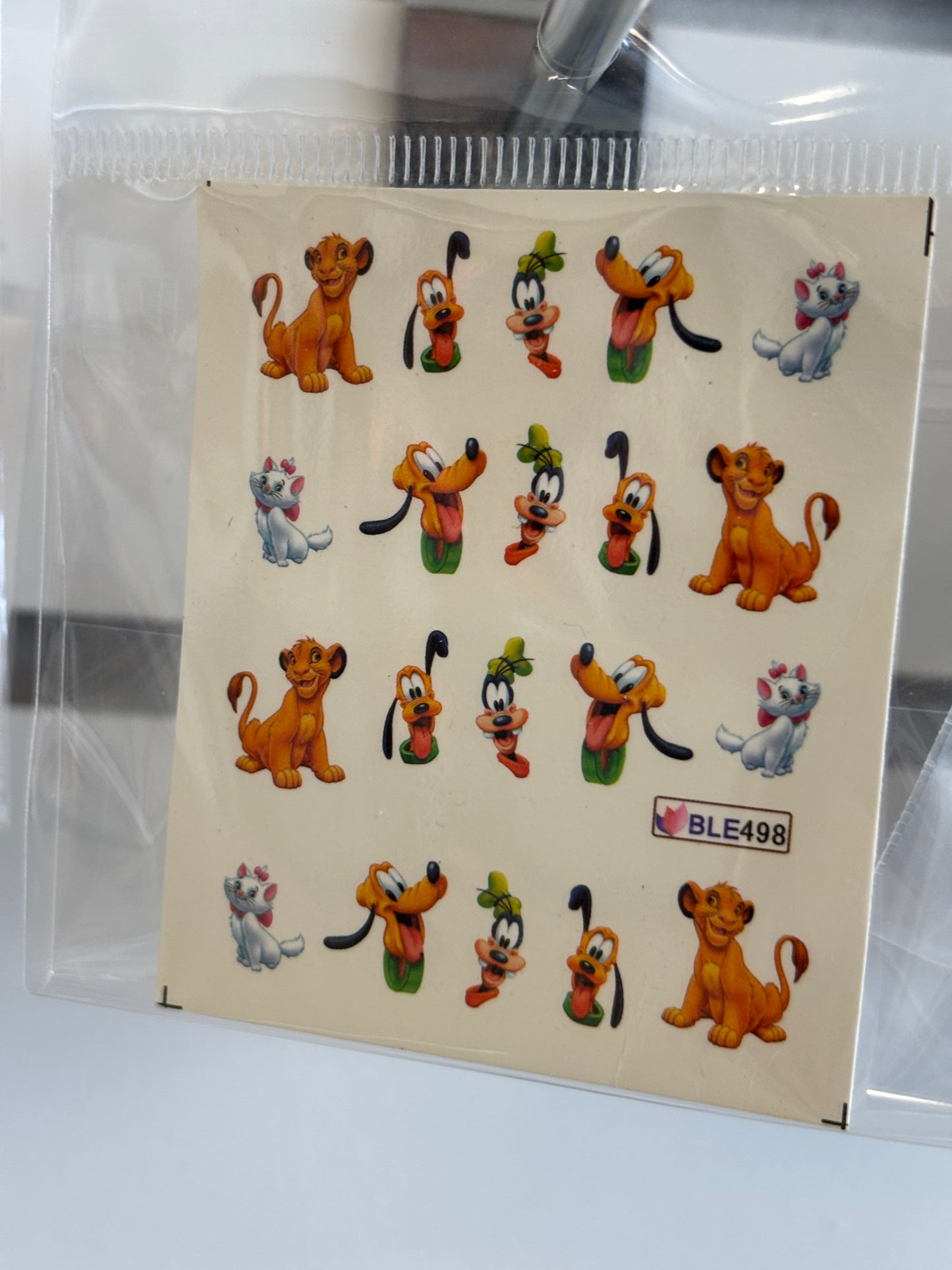 Water Decal Disney Animals BLE498