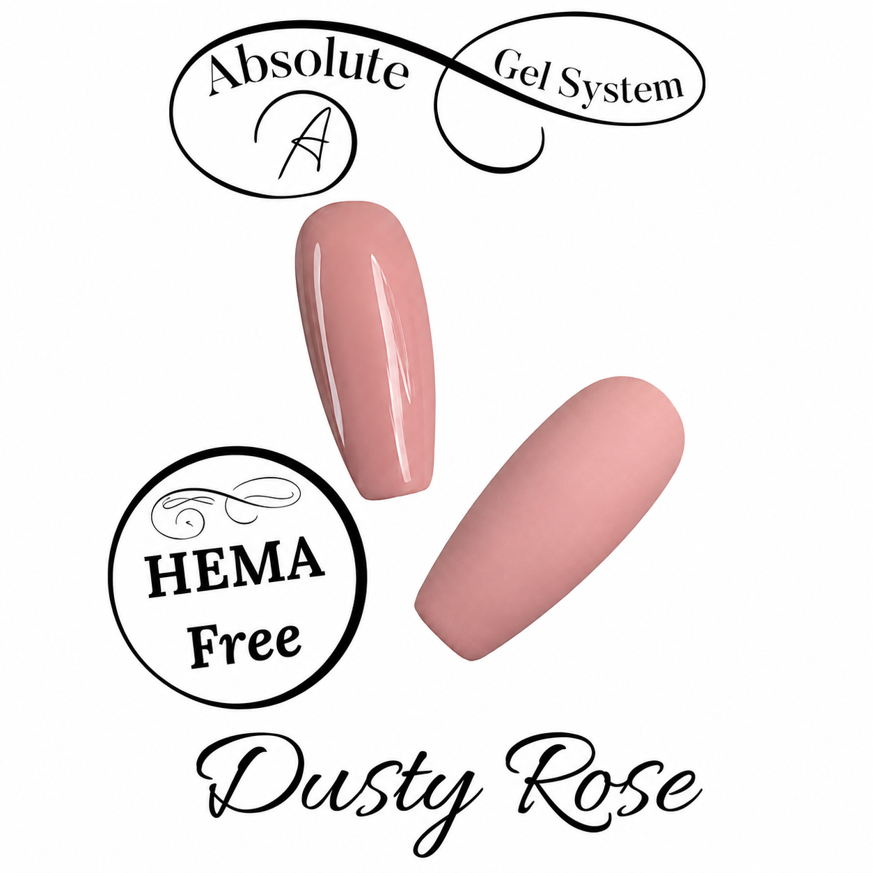 Absolute Dusty Rose HEMA Free 15ml