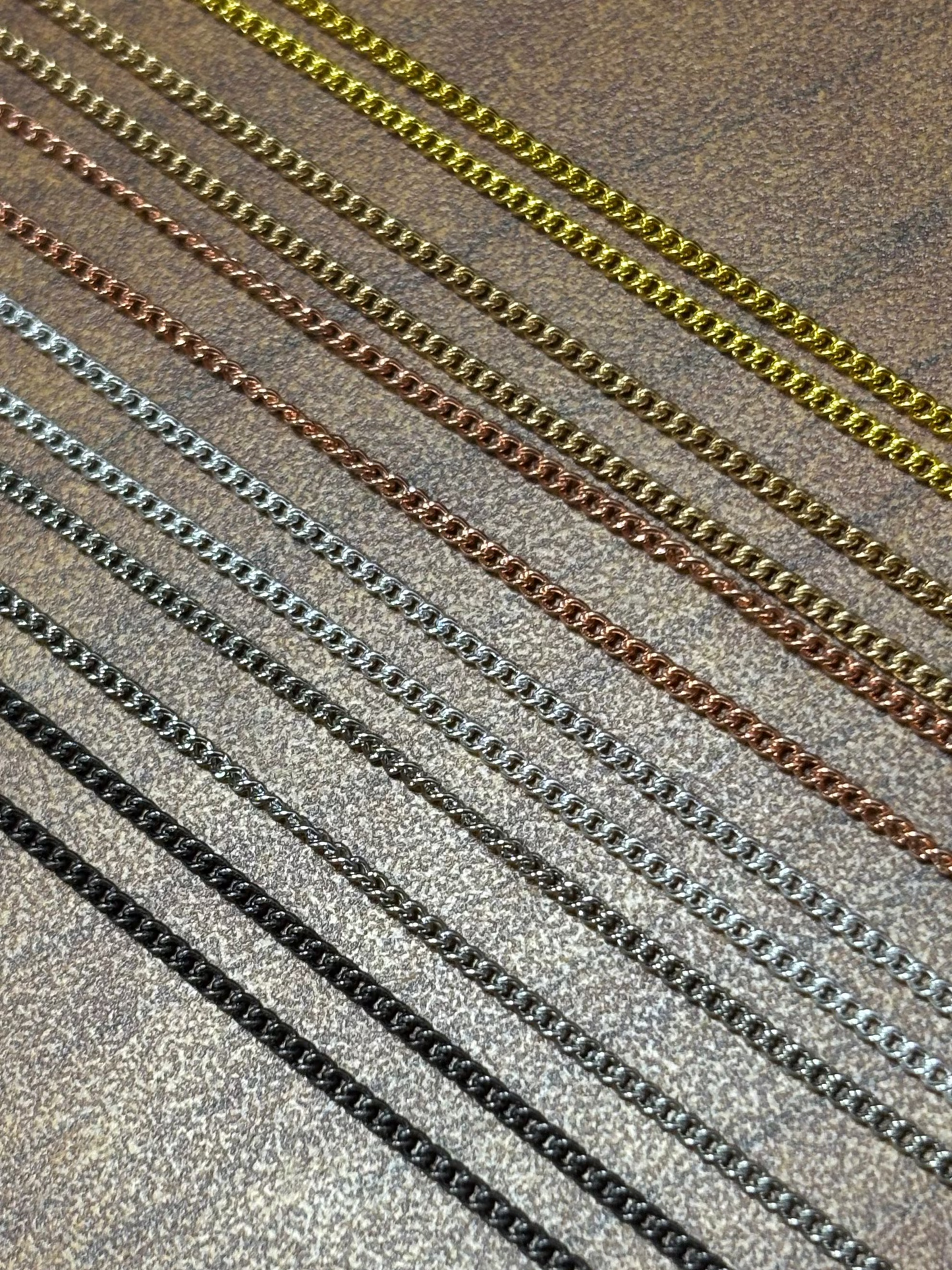 Bright Silver Chain 10"