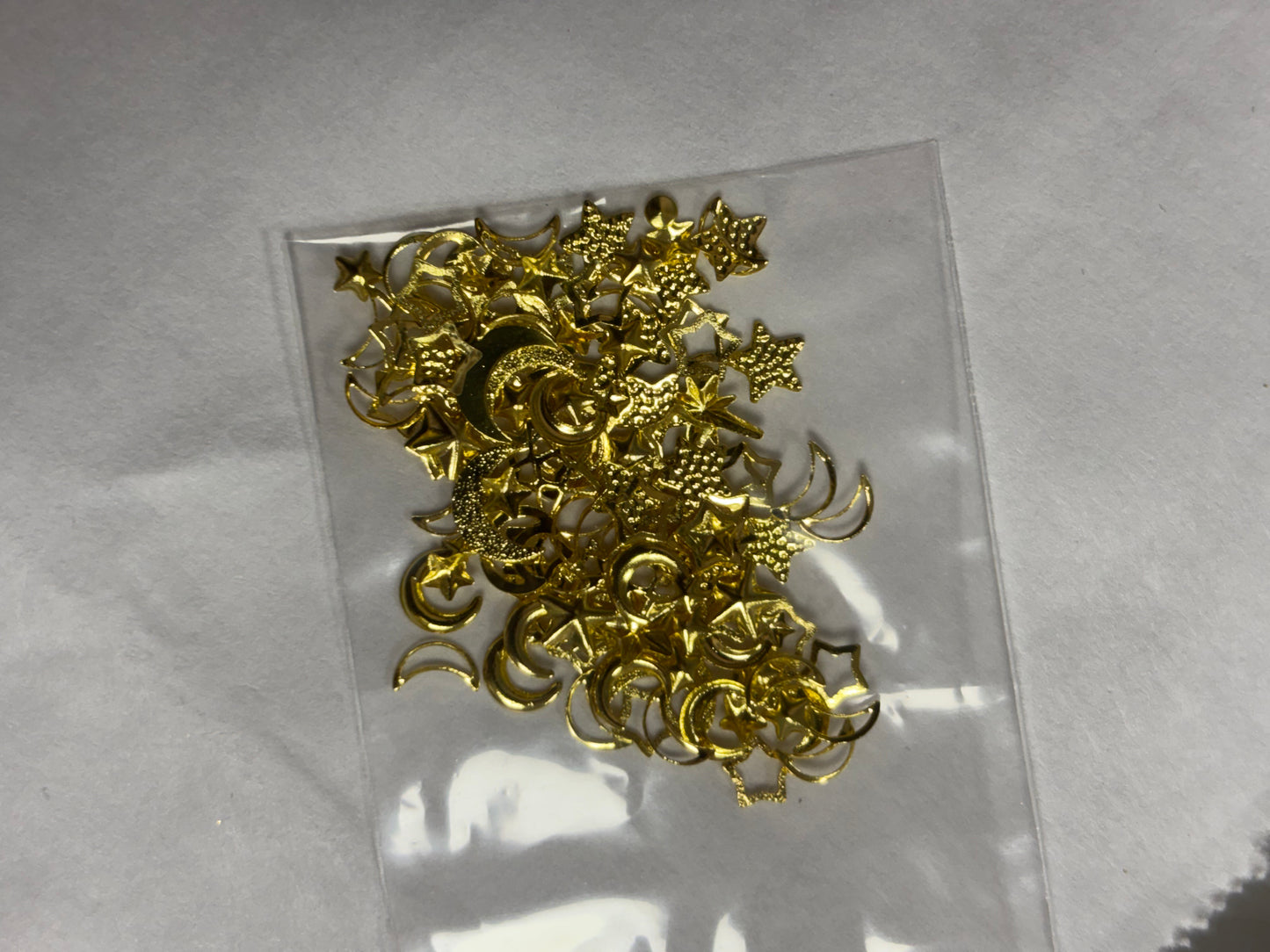 Metal Charms Mix Moons/ Stars