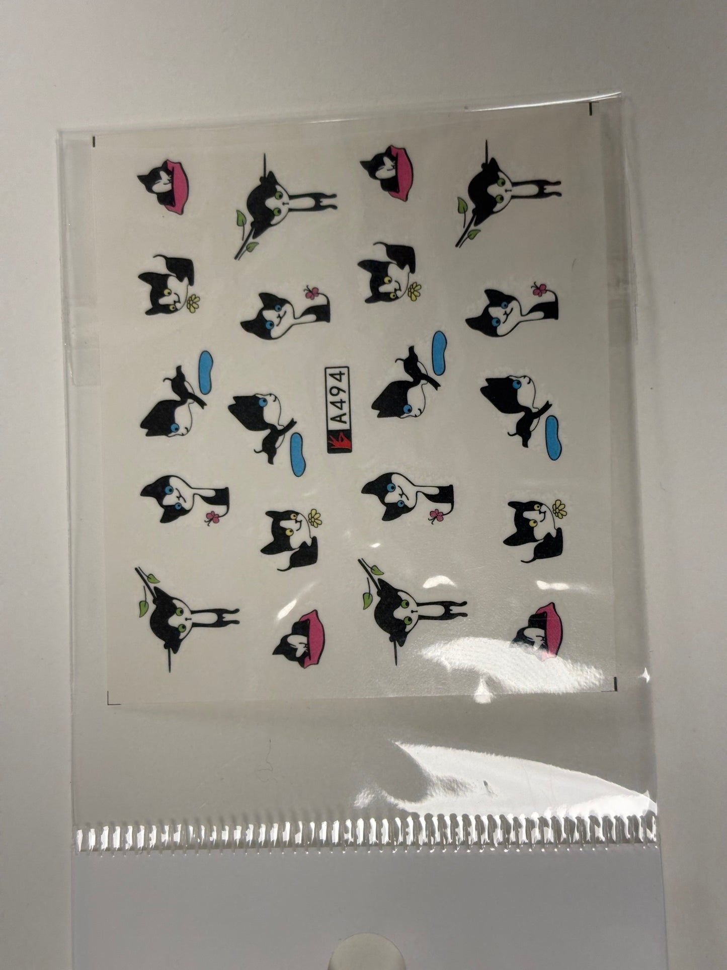 Décalcomanies eau de chat