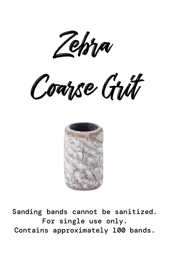 Absolute Zebra Sanding Bands Coarse Grit (100pcs)