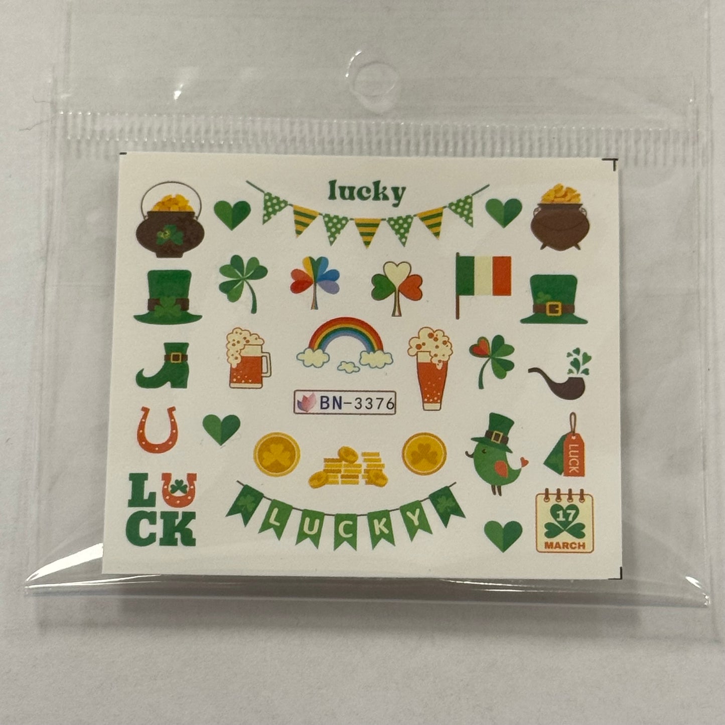 Water Decal St. Paddy BN-3376