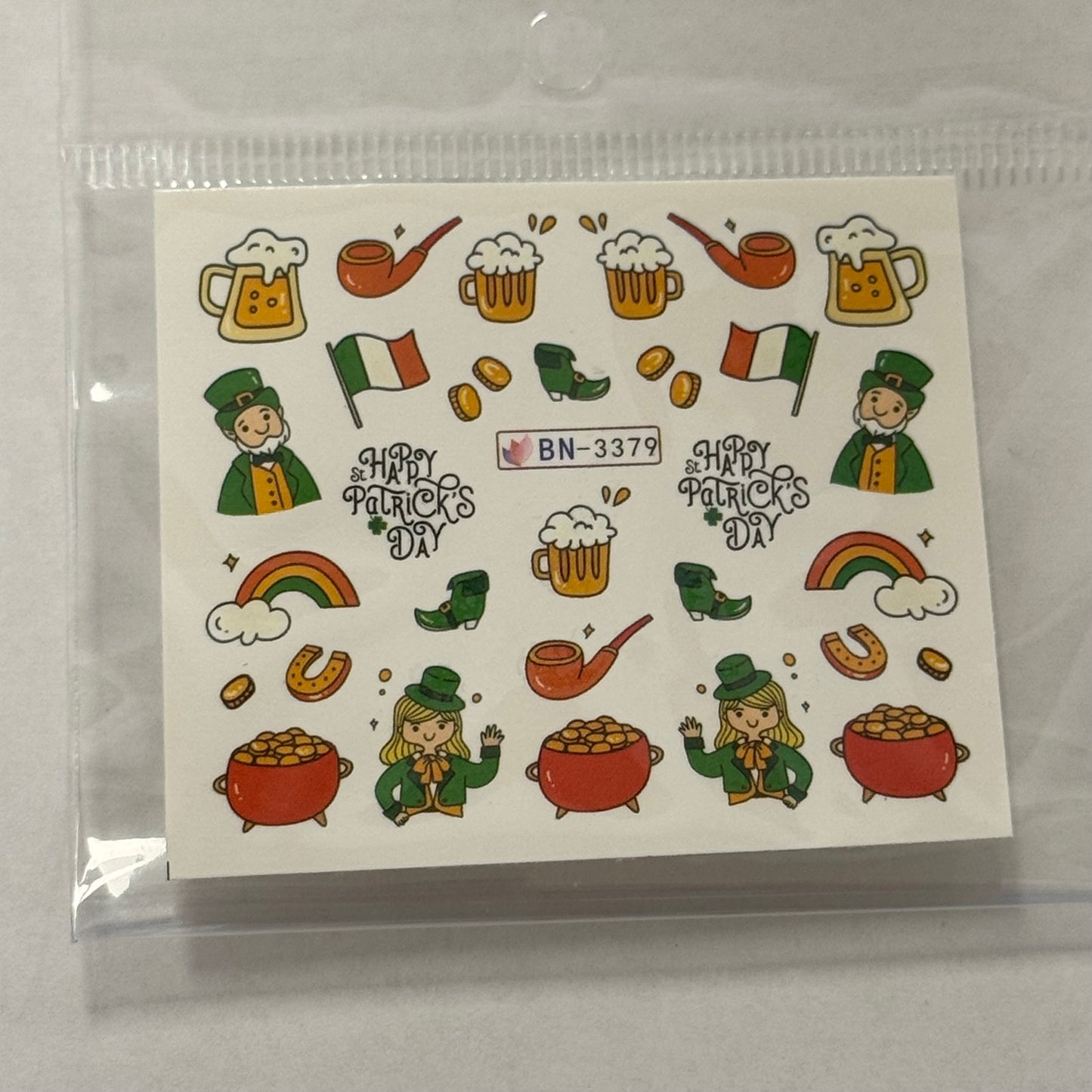 Water Decal St. Paddy BN-3379