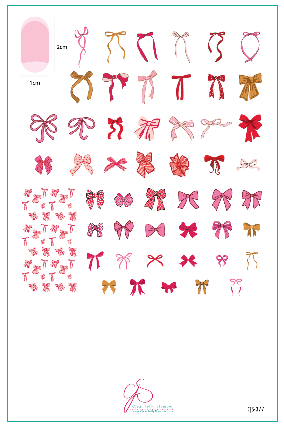 Steel Stamping Plate (14cm x 9cm) CJS-377