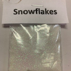 Packaged Glitter Snowflakes
