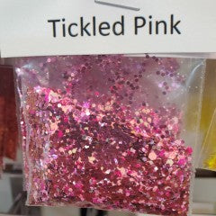 Packaged Glitter Tickled Pink