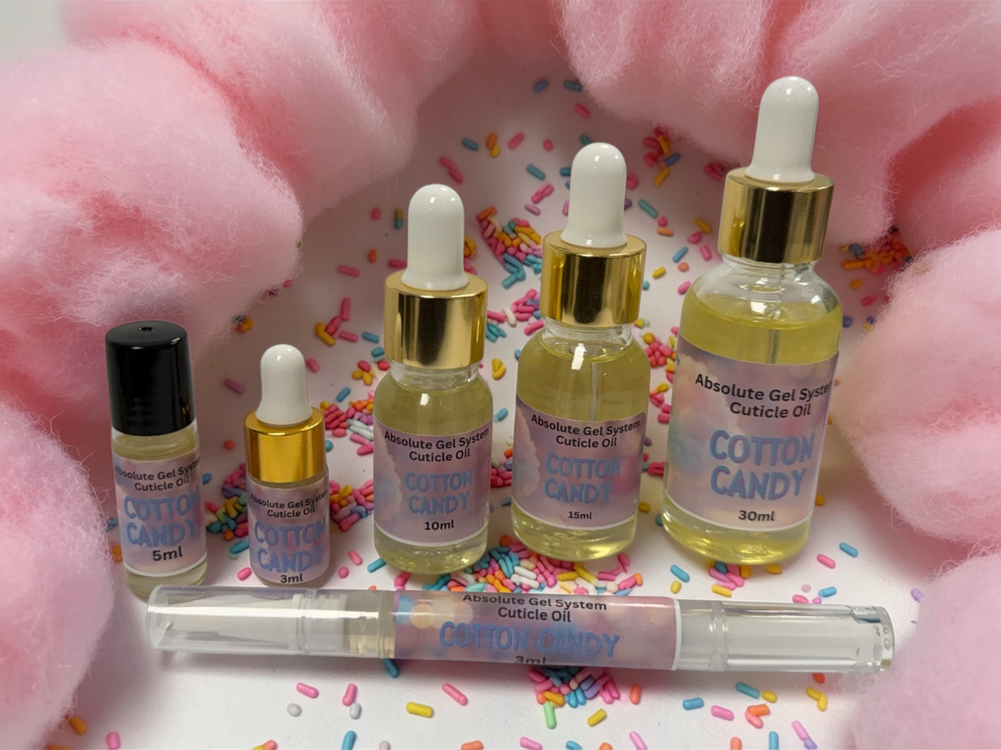 Cotton Candy Cuticle Oil