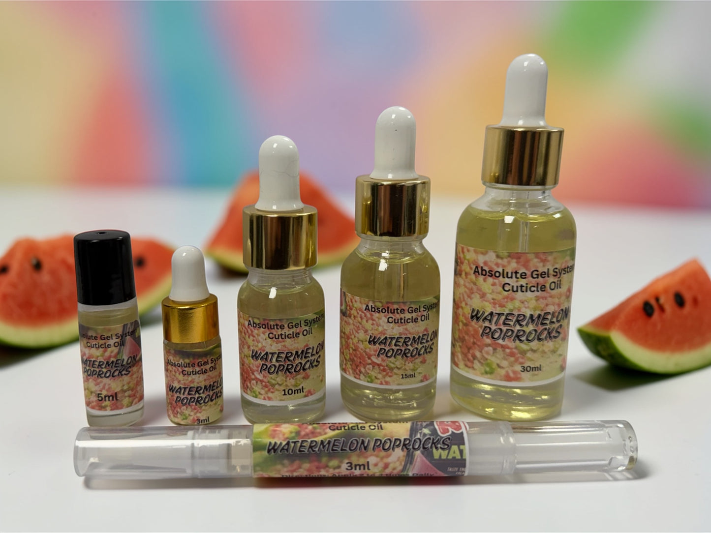Watermelon Poprocks Cuticle Oil