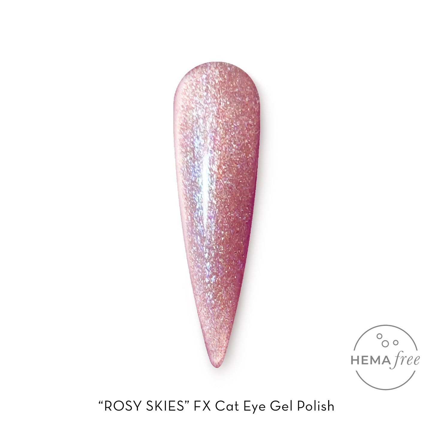 FX Gel Polish Cat Eye Rosy Skies 15ml