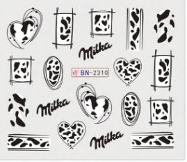 Water Decal Cow BN-2310