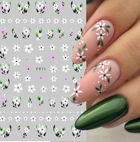 Flower Stickers F971