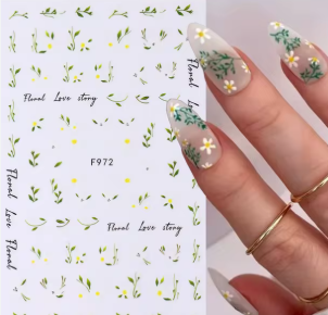 Flower Stickers F972