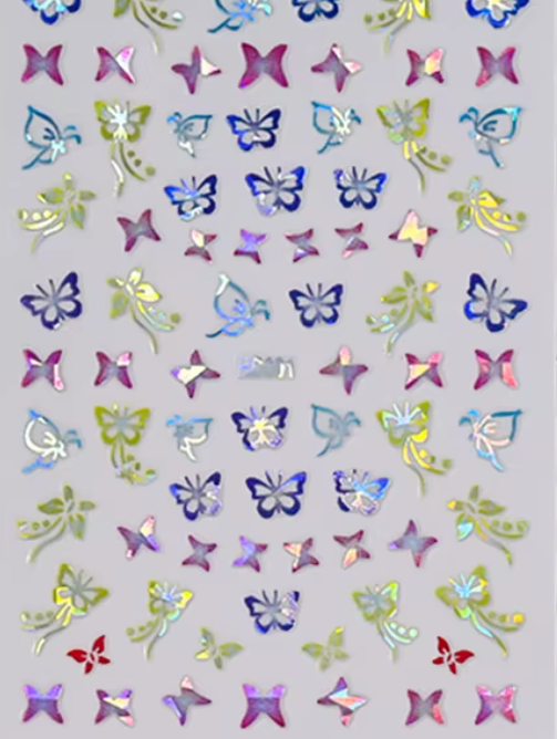 Butterfly Stickers HD001