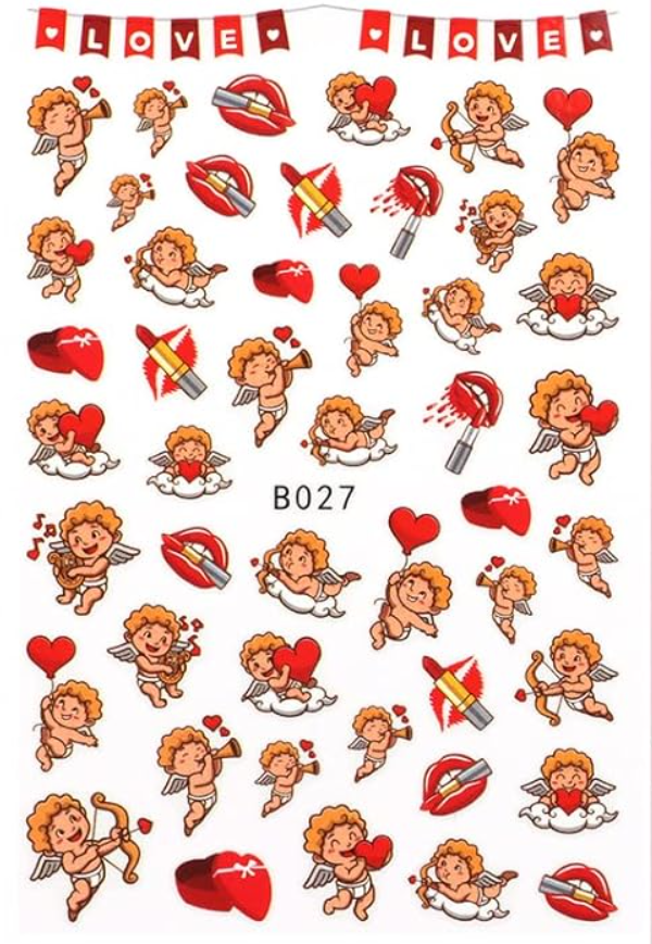 Valentines Day Stickers B027
