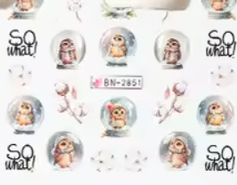 Décalcomanie à l'eau YZW- 3135