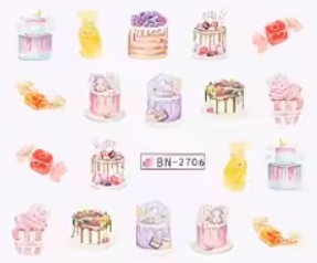 Water Decal Treats BN-2706