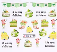 Water Decal Treats BN-2701