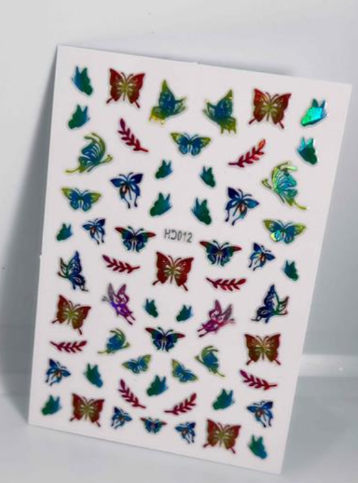 Butterfly Stickers HD012