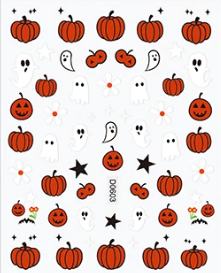 Pumpkin Stickers D0603