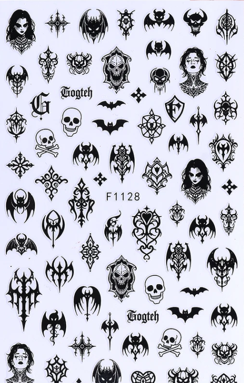Gothic Stickers F1128