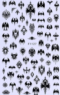 Gothic Stickers F1127