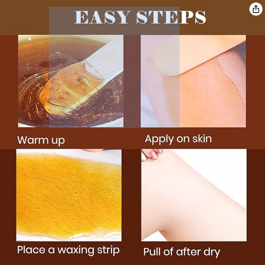 Sharonelle Chocolate Cream Soft Wax 14oz