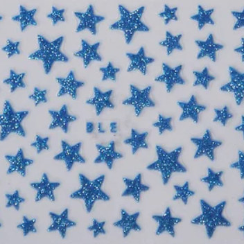 Star Stickers Blue BLE