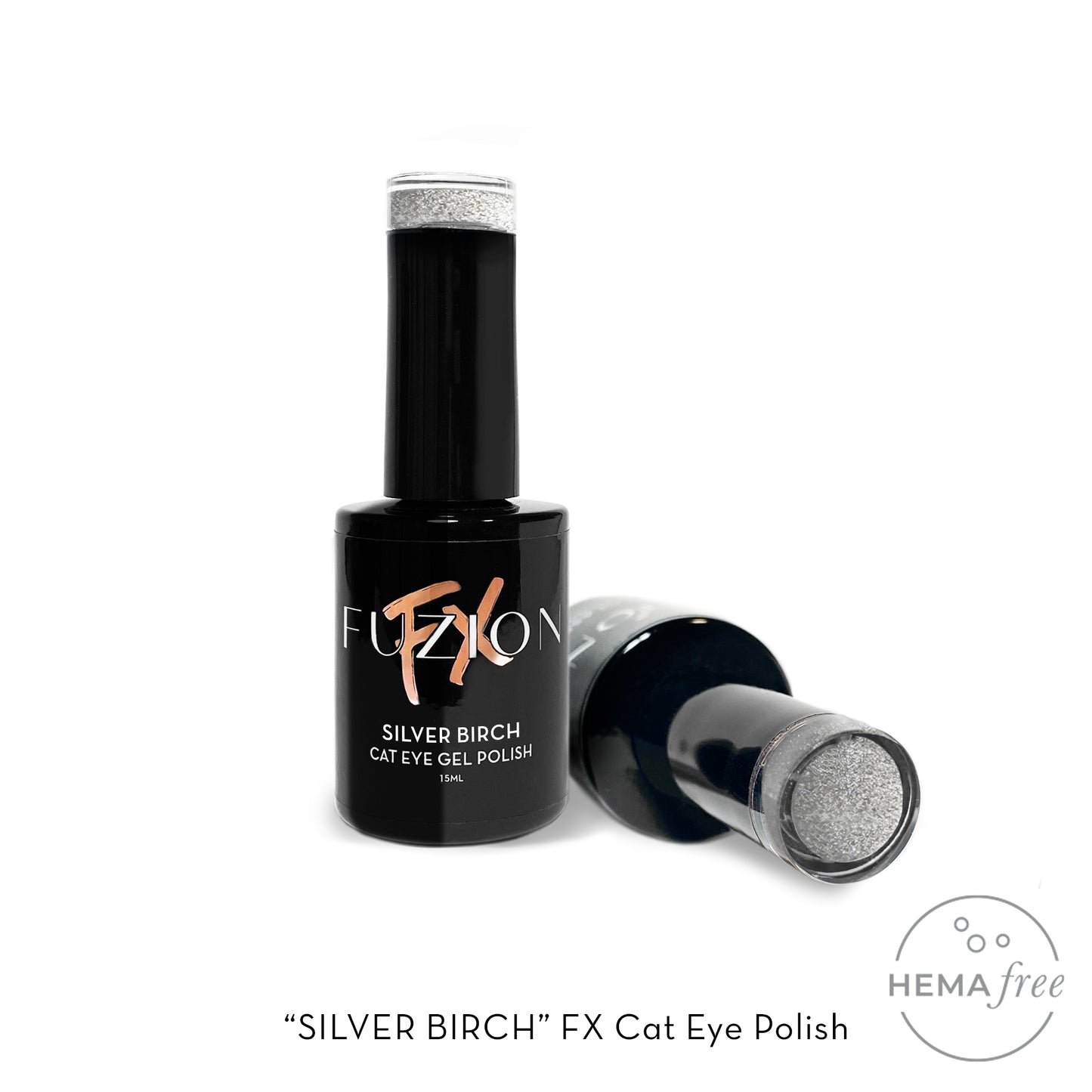FX Gel Polish Cat Eye Silver Birch 15ml
