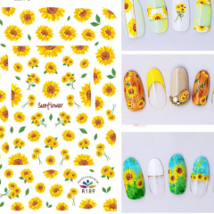Flower stickers Sunflowers R189