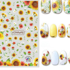 Flower stickers SunflowersR198