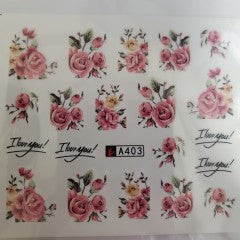 Water Decal A403