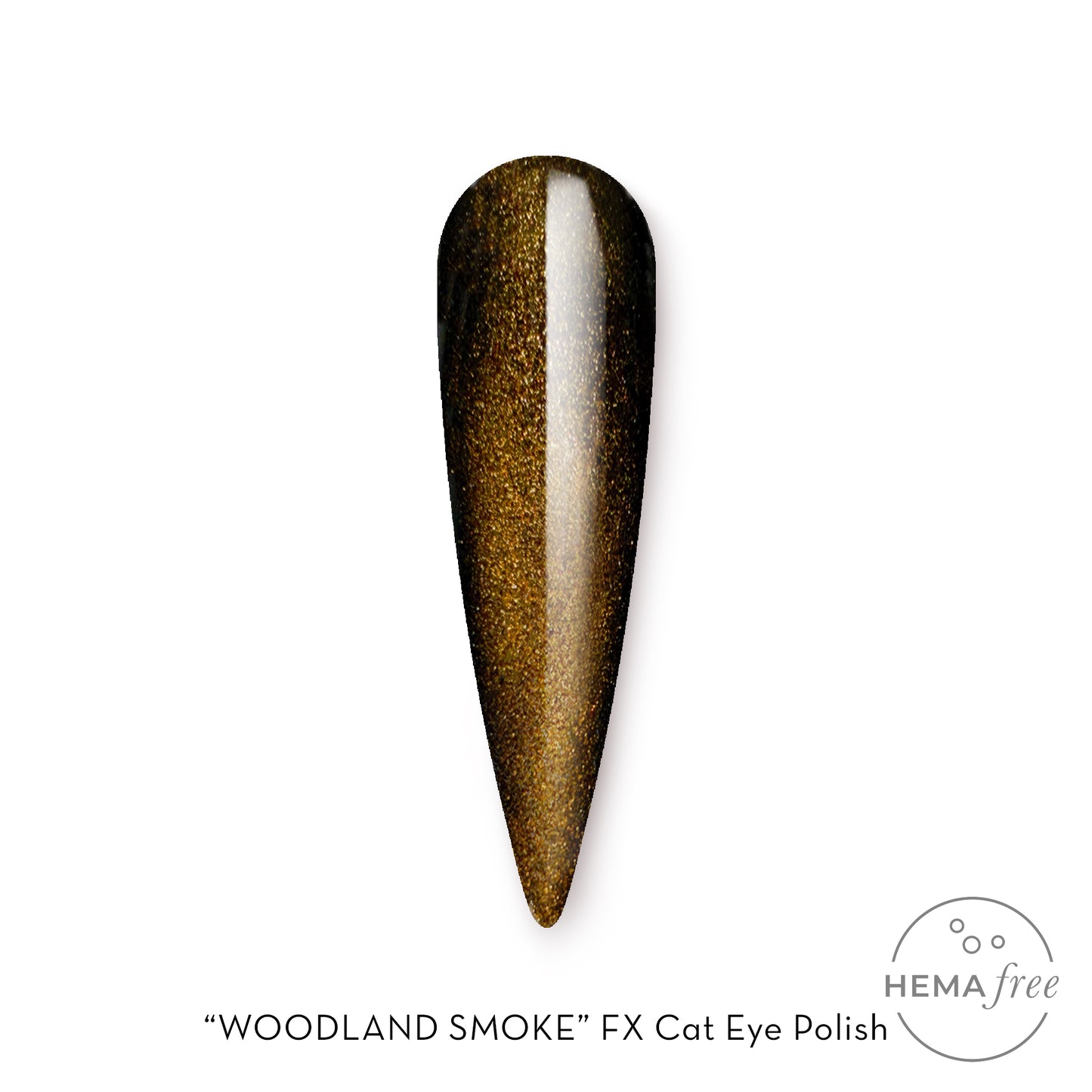 FX Gel Polish Cat Eye Woodland Smoke 15ml