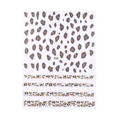cheetah spot stickers Brown JO496