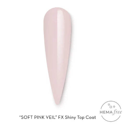 FX Veil Top Coat Soft Pink FX by Fuzion 15ml