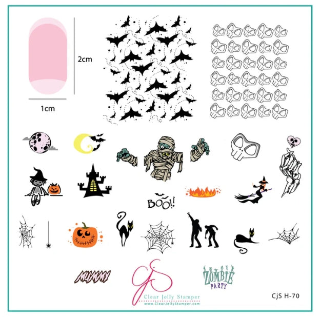 Plaque d'estampage en acier (8 x 8) CJSH- 45 Contes du tombeau