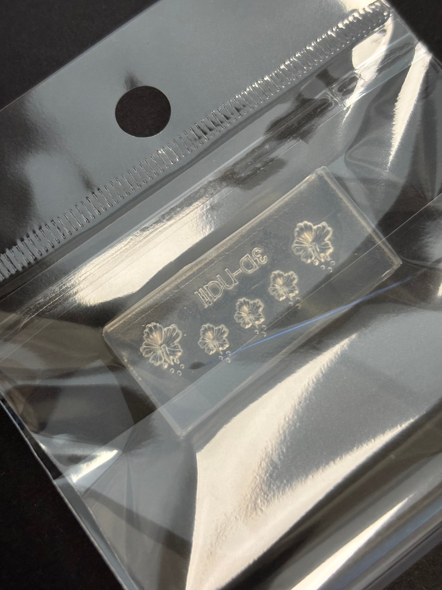 3D Silicone Sticker Mold (Hibiscus Flower)