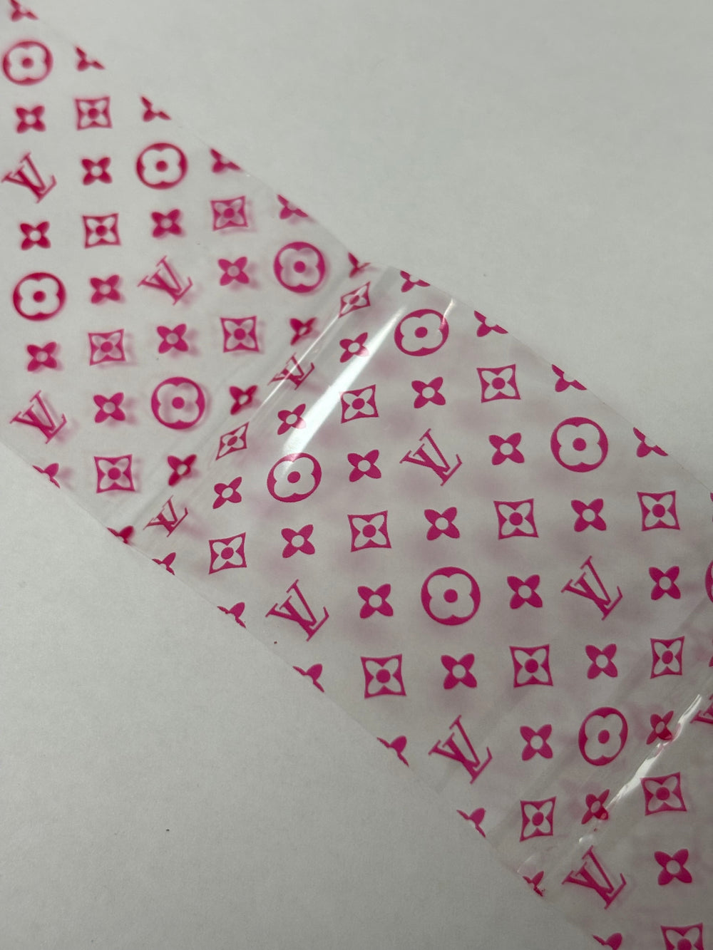 Louis Vuitton Foil Clear/ Hot Pink